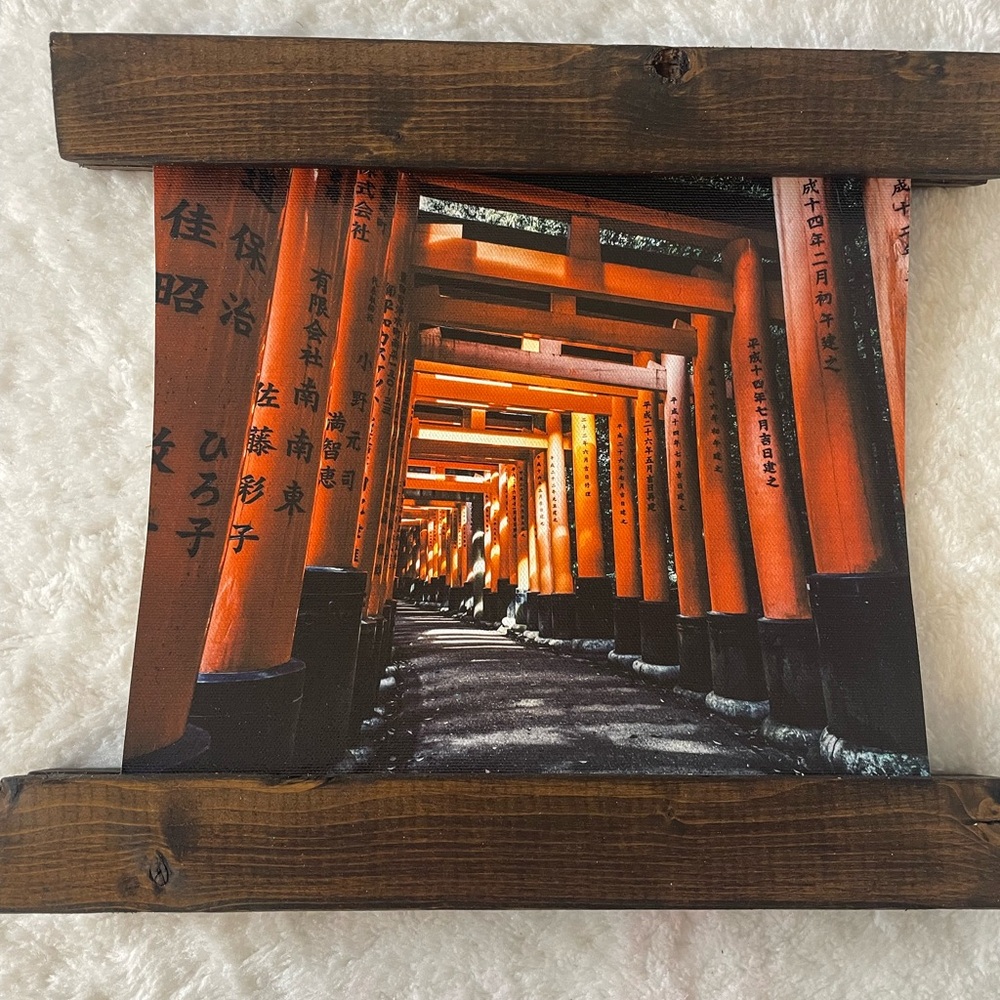 Japanese Torii Gate Wall Art - photo print
